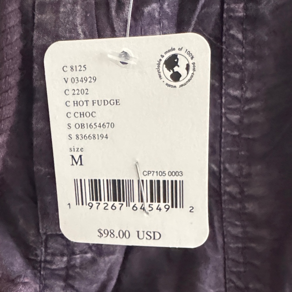 Free People Dark Brown Cargo Shorts - Picture 2 of 3